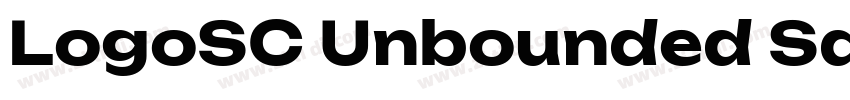LogoSC Unbounded San字体转换
